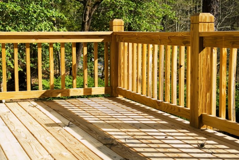 Pine Deck Installation in Worcester, MA