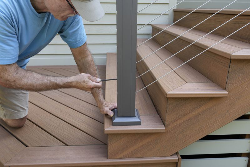 Deck Stairs Installation