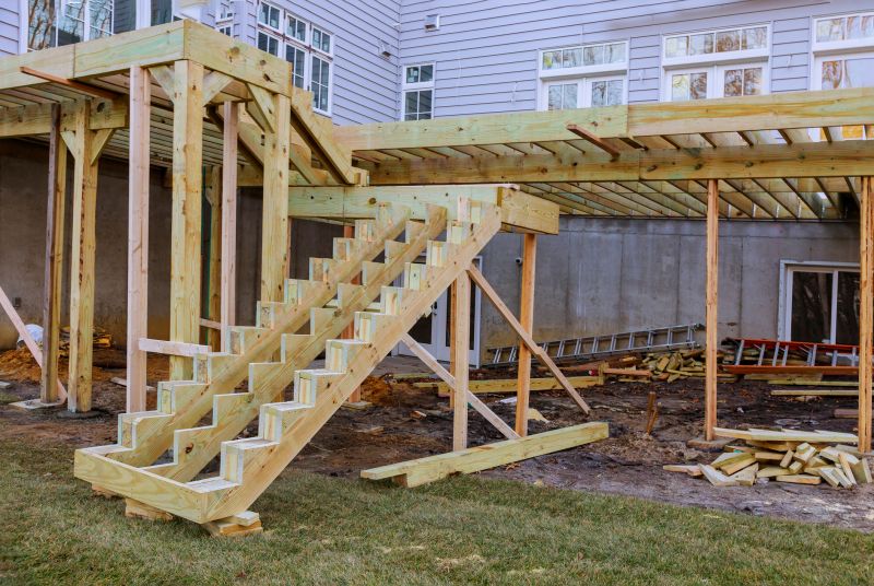 Deck Stairs Installation