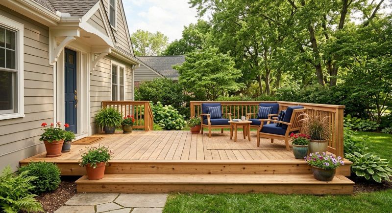 Front Deck Construction in Stamford, CT