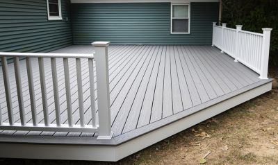Front Deck Construction in Worcester, MA