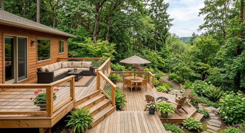 Multi Level Deck Installation in Stamford, CT
