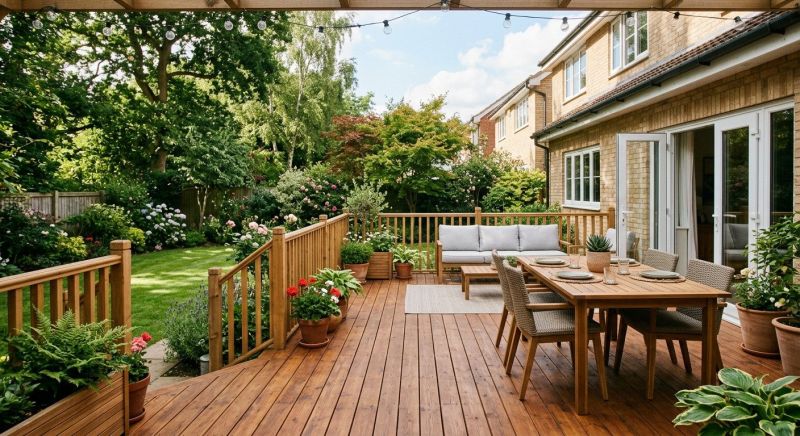 Wooden Patio Installation in Worcester, MA
